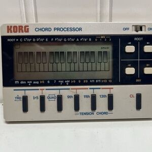 KORG CPK-01 Guitar Chord Processor Vintage Machine